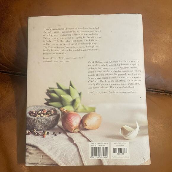 The Williams-Sonoma Cookbook hardcover book essential basics home cook 464 pgs - Picture 2 of 8